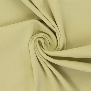 Bavlněný úplet Krémová zeleň LIMITKA (E) (Podzimní kolekce LIMITKA 2024)