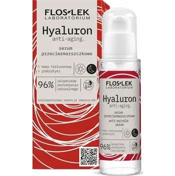 Pleťové sérum Pleťový krém proti stárnutí Flos-Lek HYALURON den a noc 30 ml