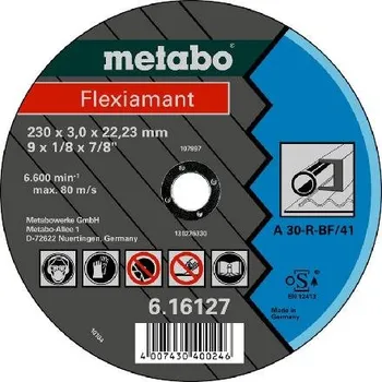 Řezný kotouč Metabo Příslušenství - Řezný kotouč na kov 125x22,23 mm 616732000