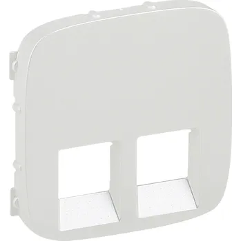 vypínač Valena ALLURE krytka 2-násobné zásuvky RJ11/RJ45 barva perleť *755429 Legrand