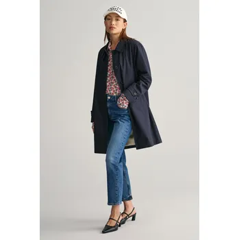 Dámský kabát KABÁT GANT CAR COAT EVENING BLUE