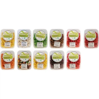 Umělá nástraha Kostní červ dipovaný 100g Black halibut