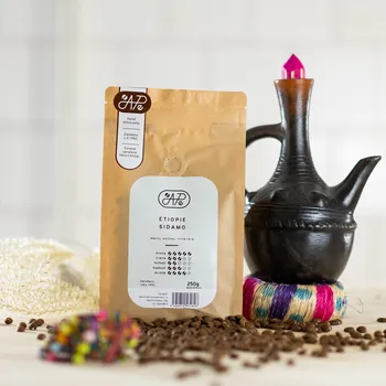 Káva Káva Etiopie Sidamo - Váha: 250g