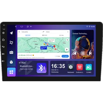 Autorádio Isudar 2DIN autorádio T68B-UN06 Android s QLED