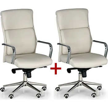 B2B Partner Kožené kancelářské křeslo VIRO Béžové