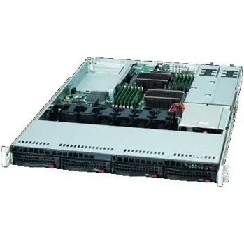 Serverovna SUPERMICRO 1U chassis 4x 3,5" HS SAS3/SATA, 600W (80PLUS Platinum), WIO