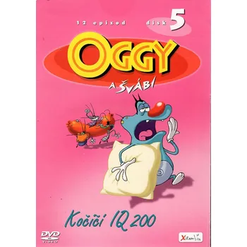 DVD film Oggy a švábi - 5 Kočičí IQ 200 - DVD