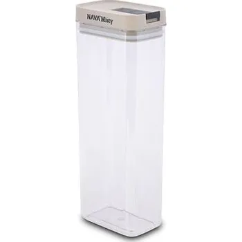 Dóza na potraviny Dóza 1,80l MISTY, 11,5x30x7,5 cm, těsnění, pevný plast