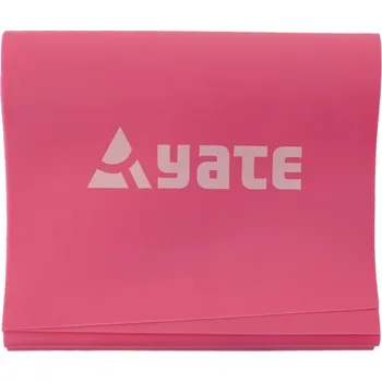 YATE FIT BAND 120x12cm středně tuhý/červený
