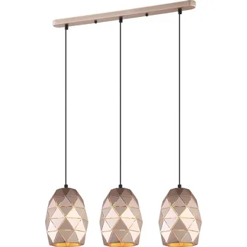 Dětské svítidlo Italux MDM-3480/3 GD Harley | 40W E27 + sada - Trio LED žárovka 2x10W | E27 | 3000K | 806lm