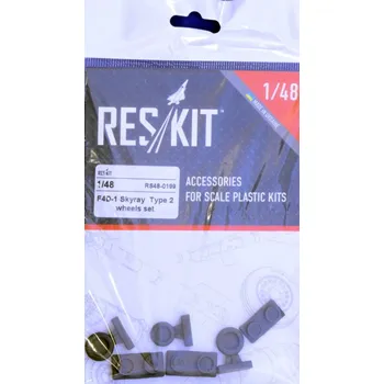 Plastikový model Reskit 1/48 F4D-1 Skyray Type 2 - wheels (TAM)