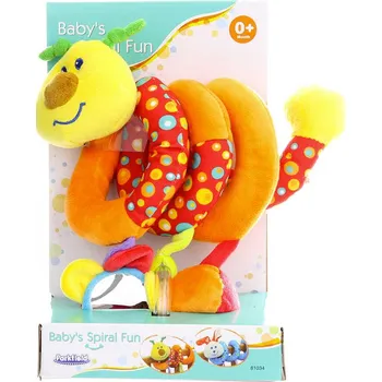 Hračka pro nejmenší Lamps Spirála housenka na postýlku