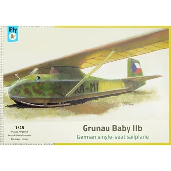Plastikový model Fly 1/48 Grunau Baby IIB (Czechoslovakia 2)