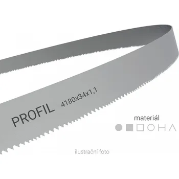 Pilový pás Pilový pás Wikus PROFIL 4180x34x1,1mm (pro PMS 330/510 HAD) 5-8