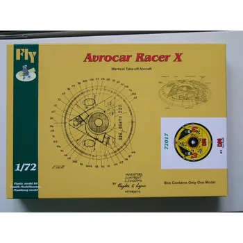 Plastikový model Fly 1/72 Avrocar Racer X (#3 Duzi Modell)