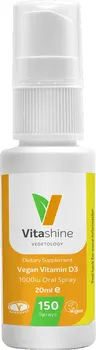 Vitashine Vegan Vitamín D3 1000 IU 20 ml