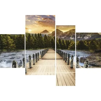 Obraz Obraz bez rámu, set 70x100cm molo