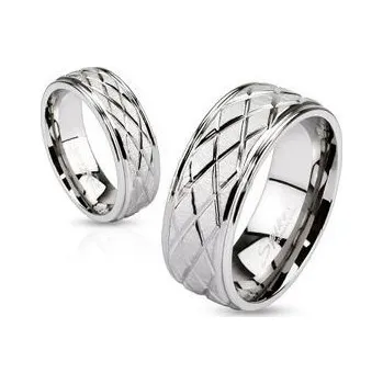 Prsten Snubní prsteny chirurgická ocel HK1456