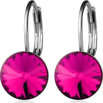 Náušnice Ocelové náušnice - Rose, 8 mm