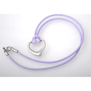 Náhrdelník Náhrdelník srdce na šňůrce K31587