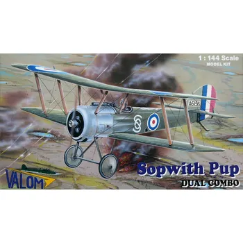Plastikový model Valom 1/144 Fokker D.VII (Double set)
