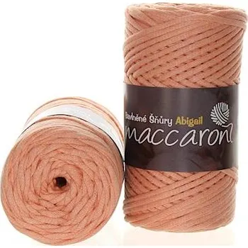 Příze Bavlněné šňůry Abigail 3mm 05 lososová