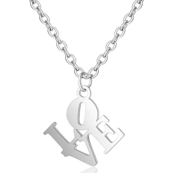 Náhrdelník Ocelový náhrdelník LOVE