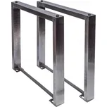 2SET rámů k jídelnímu stolu MAMMUT nerezová ocel