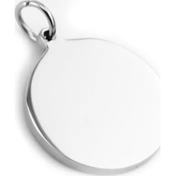 Přívěsek Malý ocelový přívěsek kruh 15 mm