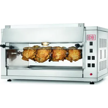 Kuchyňský gril CB srl GRIL NA KUŘATA E-8P - ELEKTRICKÝ