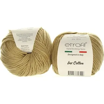 Příze Příze Lux Cotton mléčná káva 70706