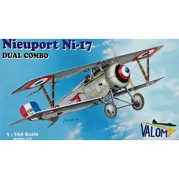 Plastikový model Valom 1/144 Nieuport 17 (Double set)