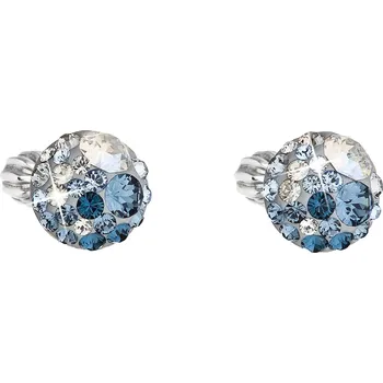 Náušnice Evolution Group náušnice Swarovski elements 31336.3 ice blue