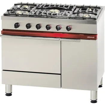 Sporák SPORÁKY PLYNOVÉ CG 1051 Varianta: SPORÁK PLYNOVÝ CG 1051 GA EKT - 5 HOŘÁKŮ, EL. KONVEKČNÍ TROUBA + GRIL