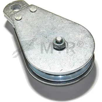 Tesařské kování MTR Kladka ocelová s pevným okem Varianta: Kladka ocelová s pevným okem 8/75mm Zn