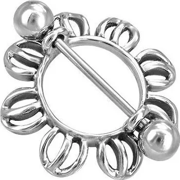 Piercing Piercing do bradavky chirurgická ocel LCNP083