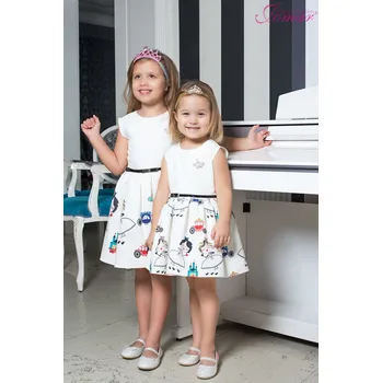 Dívčí oblečení Divčí šaty bílé Jomar 862