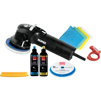 RUPES BigFoot LHR 12E Duetto - strojní orbitální leštička s výkmitem 12 mm základní sada s příslušenstvím