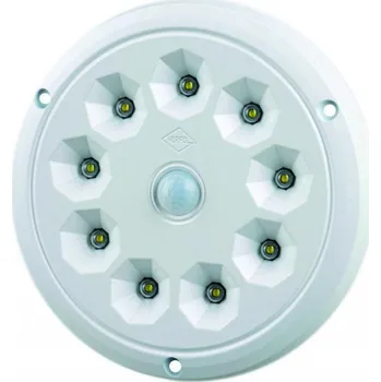 Svítilna Osvětlení kabiny vnitřní s čidlem pohybu, kulaté, diodové 12/24V