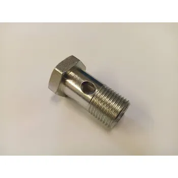 Spojovací materiál motoru Šroub dutý průtokový 1/2" L-40 hydraulika