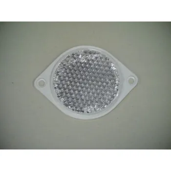 Autodíl Odrazka bílá D 80mm s ušima