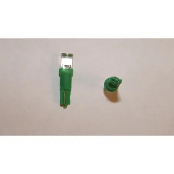 Autožárovka Žárovka 12V 1,2W WEDGE T5 LED zelená JAGAN I, balení po 2 ks