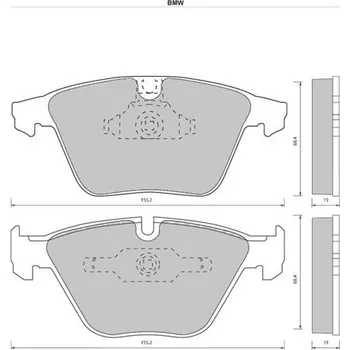 Brzdový systém Sada brzdových destiček STARLINE