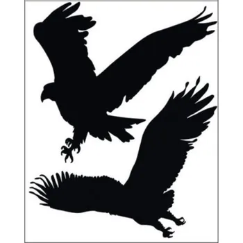 Odpuzovač zvířat Siluety dravce - samolepící, typ 22