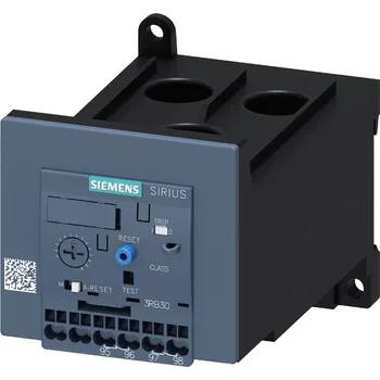 Relé 3RB3046-2UX1 nadproudové relé, 12,5-50A, pro ochranu motoru, S3, třída 20E, samostatná instalace, Siemens