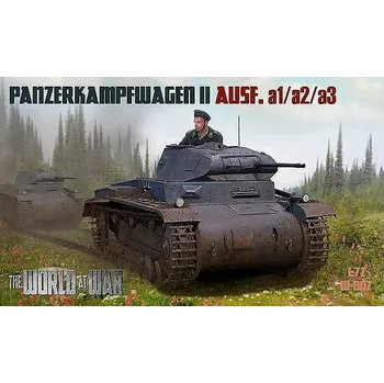 Plastikový model IBG 1/72 Pzkmpfwgn. II Ausf. a1/a2/a3 (World At War)