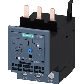 Relé 3RB3036-2WD0 nadproudové relé, 20-80A, pro ochranu motoru, třída 20E, Siemens