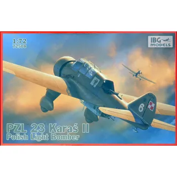 Plastikový model IBG 1/72 PZL.23 Karas II - Polish Light Bomber