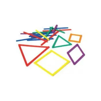 ostatní stavebnice Anglegs - geometrická stavebnice spojovací TYČINKY (49 ks)