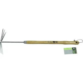 Motyka Motyka rovná for_q nerez oboustranná na vyvýšené záhony